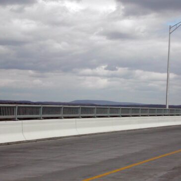 Visi-Barrier 32-inch Single-Slope Bridge Railing