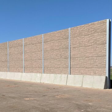 Traffic Barrier with Soundwall System, MASH TL-3