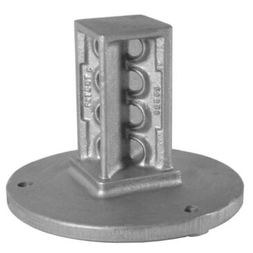 SNAP’n SAFE Square-Post Surface-Mount Coupler