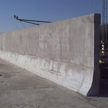 TL-5 F-Shape Concrete Bridge Railing