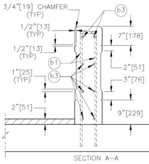 Bridge Railing Dimensions Bridge Railing Search - Task Force 13