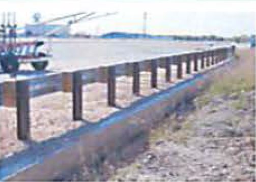 31-inch W-Beam Guardrail on Low-Fill Box Culvert